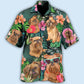 Griffon Brussels Dog Tropical Style Dog Lover - Hawaiian Shirt - Reefox