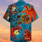 D20 Dragon Love Life Amazing Style - Hawaiian Shirt - Reefox