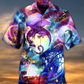Dragon Love Life Galaxy Sky - Hawaiian Shirt - Reefox