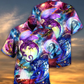 Dragon Love Life Galaxy Sky - Hawaiian Shirt - Reefox