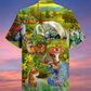 Dragon And Cats Love Life Beautiful Nature- Hawaiian Shirt - Reefox