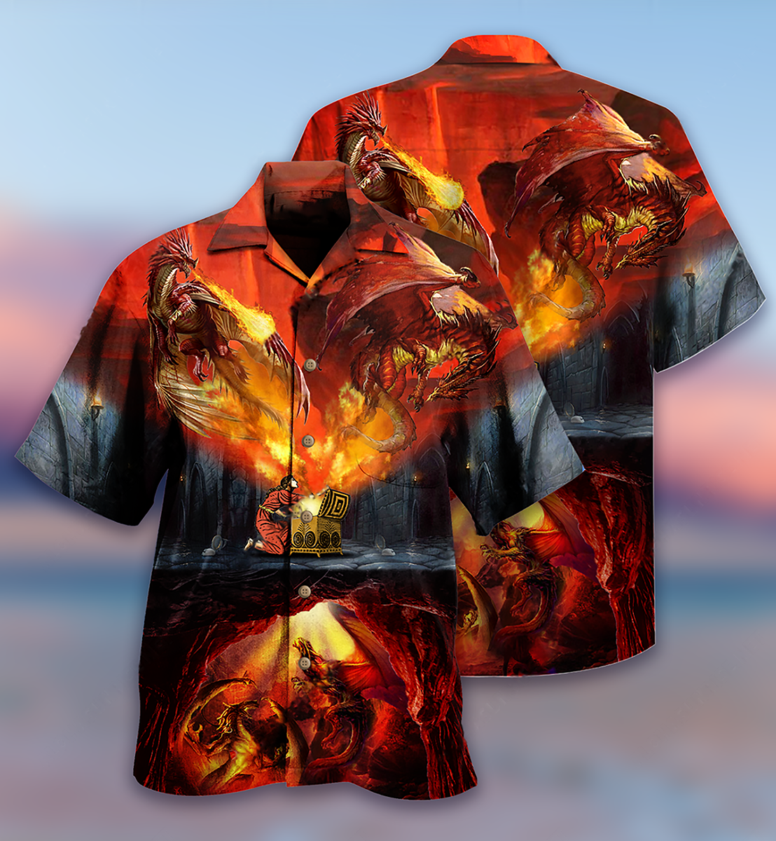Dragon Amazing Love Life - Hawaiian Shirt - Reefox