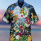 Dragon Flowers Love Life To The Moon - Hawaiian Shirt - Reefox