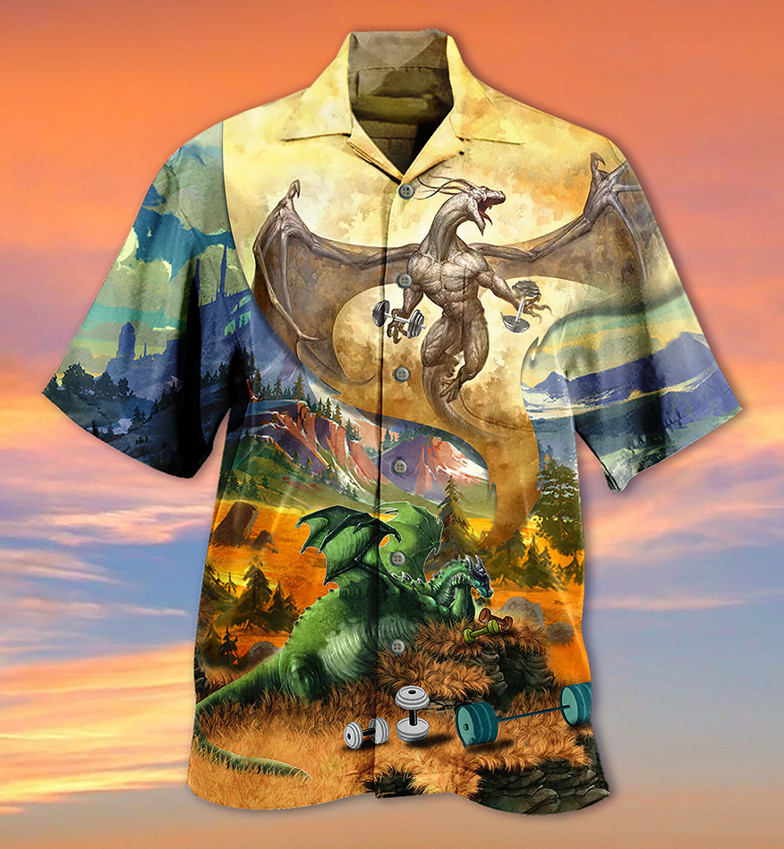 Dragon Gymer Love Life So Cool - Hawaiian Shirt - Reefox