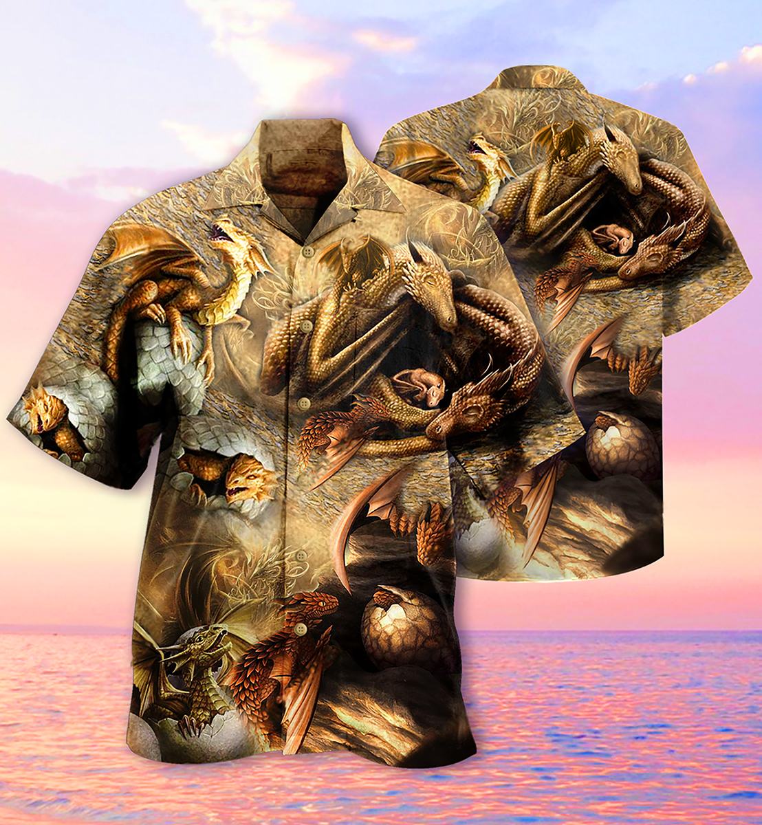 Dragon Love Life Every Time - Hawaiian Shirt - Reefox