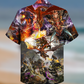 Dragon Love Life Combat Amazing - Hawaiian Shirt - Reefox