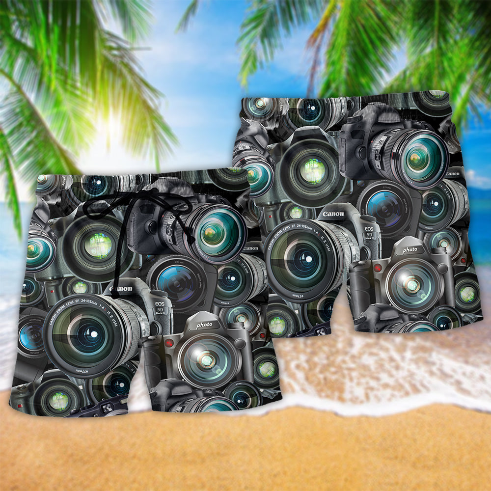 Camera Look Through Cameras Dark Style - Beach Short Reefox - Owls Matrix LTD
