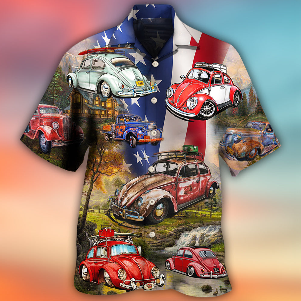 Camping Independence Day - Hawaiian Shirt - Reefox