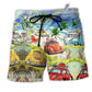Beach Short / Adults / S Camping Love Beautiful Life - Beach Short Reefox - Owls Matrix LTD