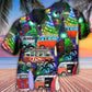 Camping Van Merry Christmas Happy Night - Hawaiian Shirt - Reefox