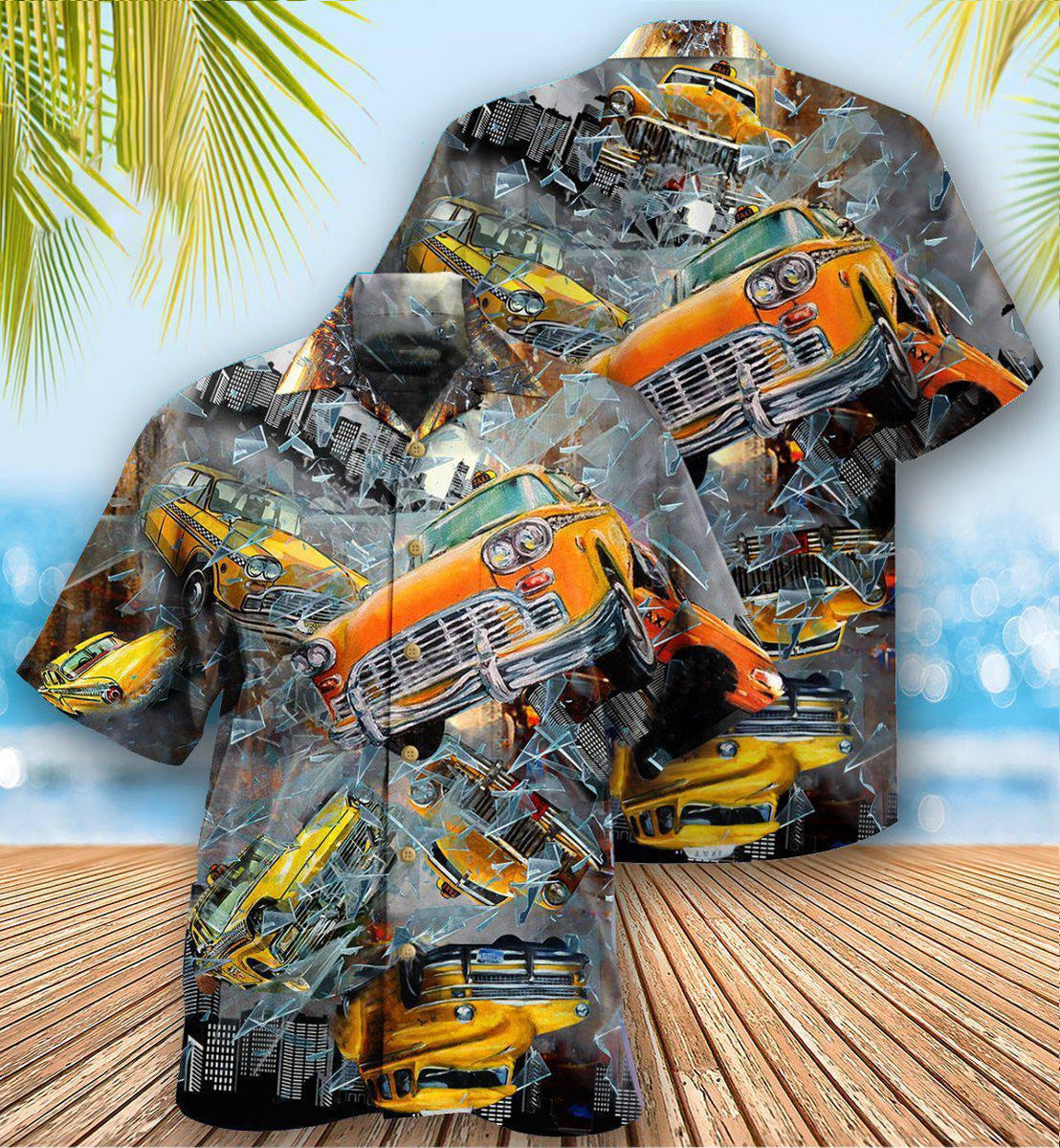 Car Call A Taxi For Me Cool - Hawaiian Shirt - Reefox