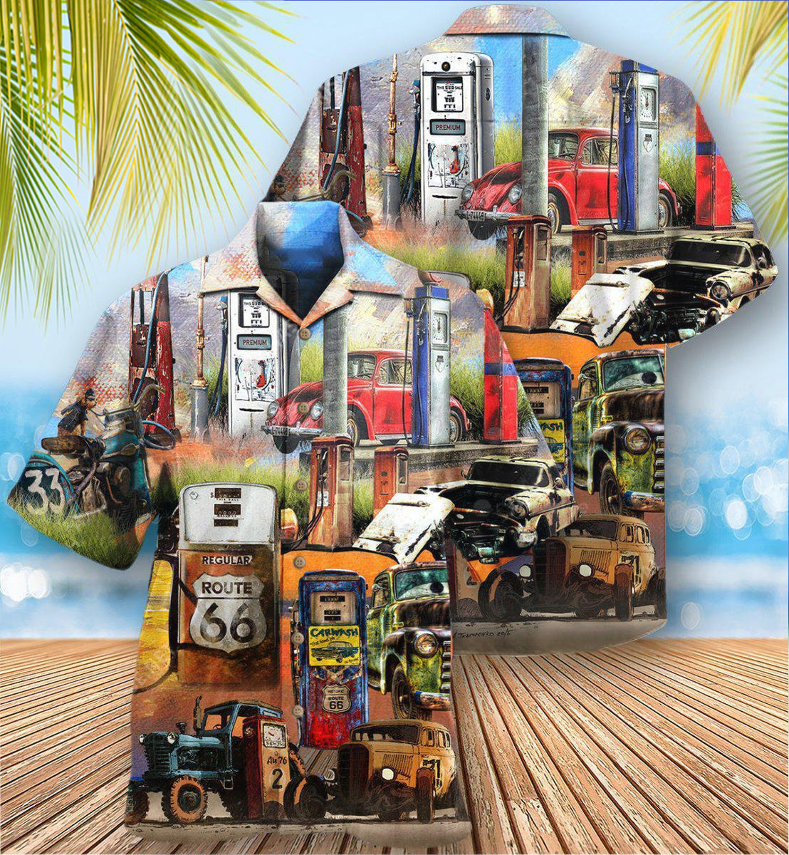 Car Filling Full Driving Far - Hawaiian Shirt - Reefox
