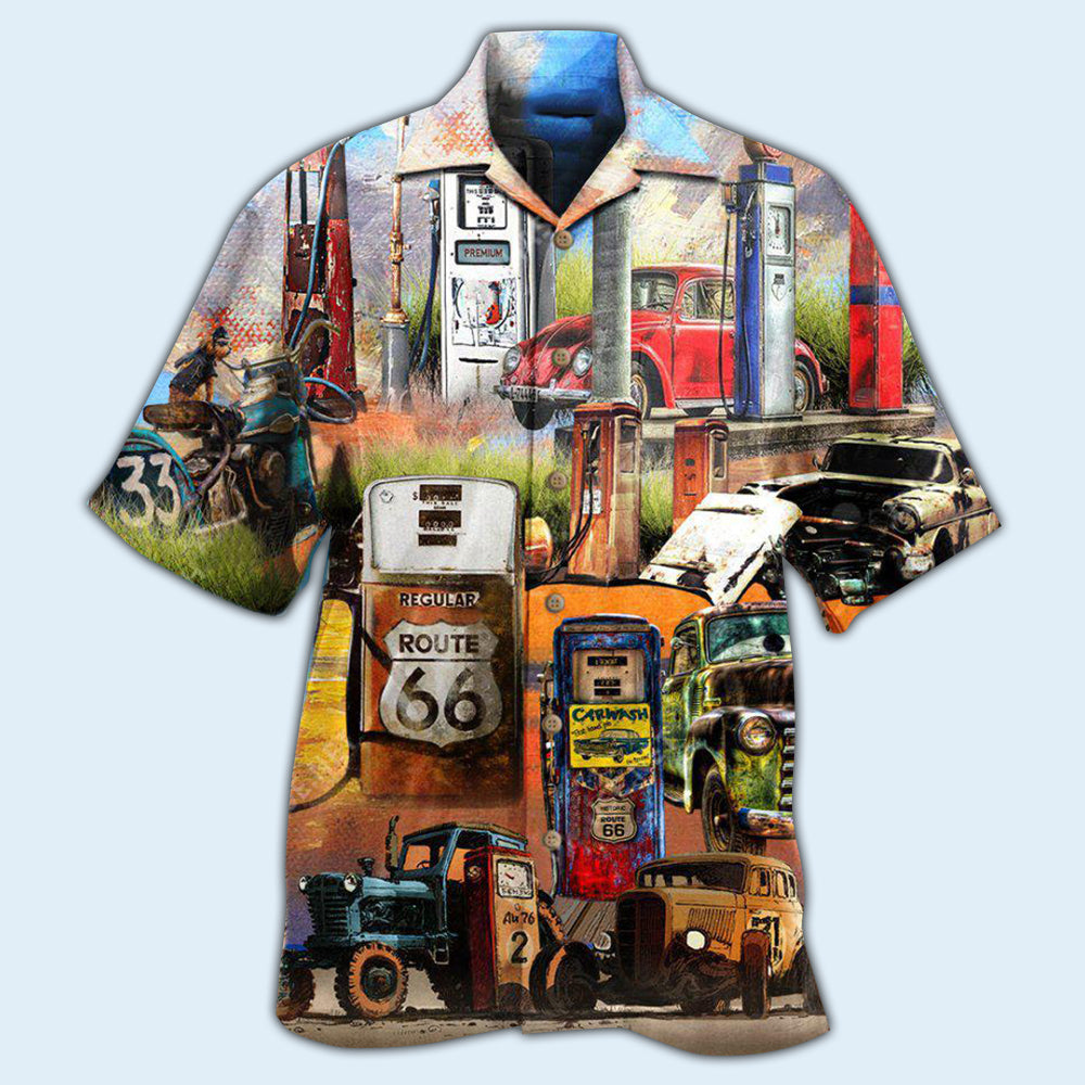 Car Filling Full Driving Far - Hawaiian Shirt - Reefox