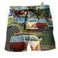 Beach Short / Adults / S Car Finding A Trip - Beach Short Reefox - Owls Matrix LTD