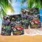 Car Home Is Where You Park - Beach Short Reefox - Owls Matrix LTD