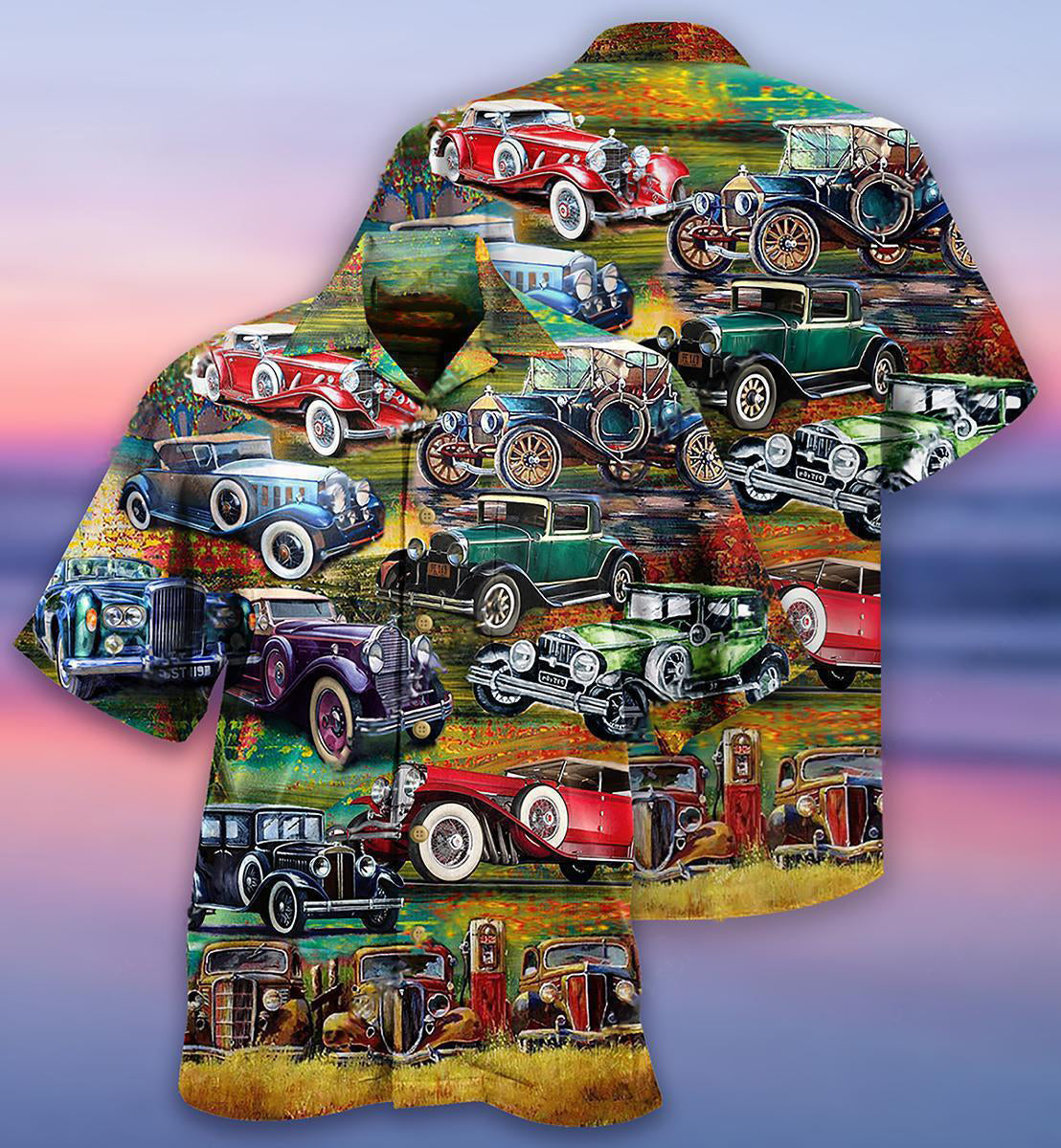 Car Home Is Where You Park - Hawaiian Shirt - Reefox