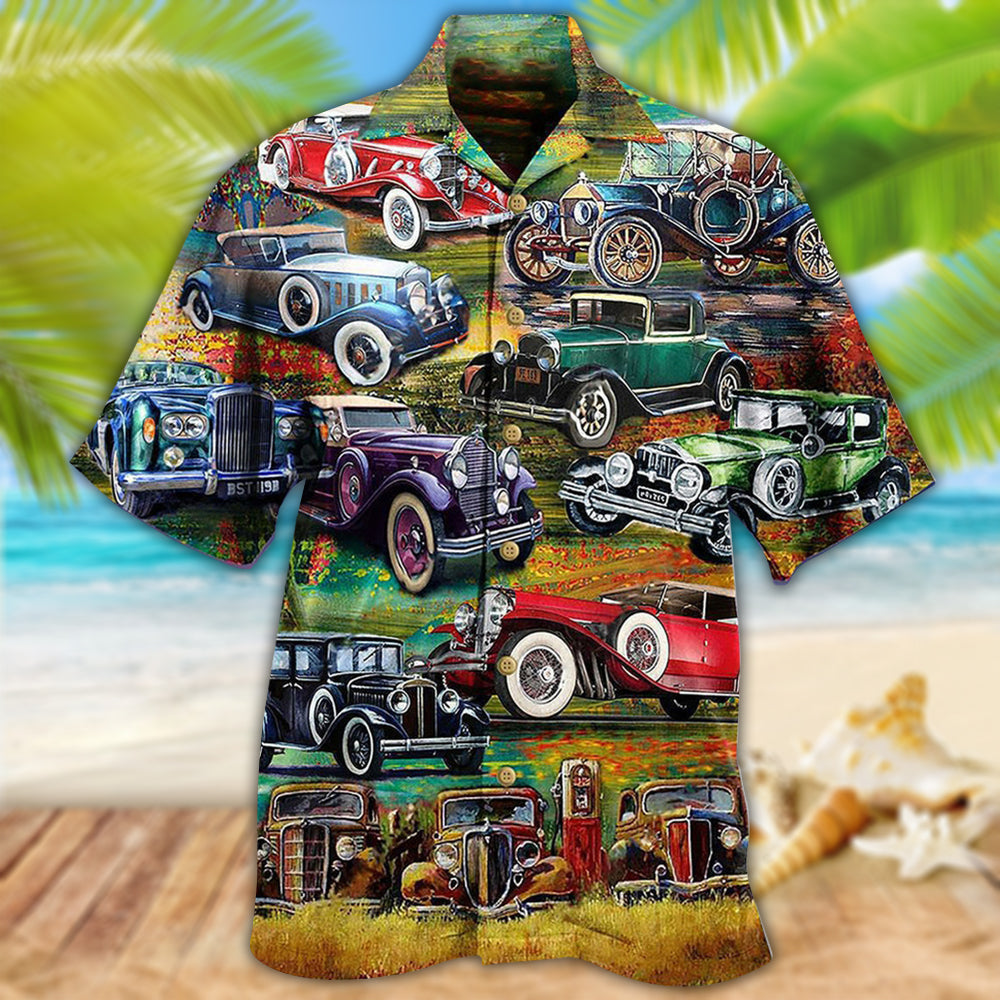 Car Home Is Where You Park - Hawaiian Shirt - Reefox