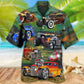 Car Luxury Retro Vintage Style - Hawaiian Shirt - Reefox