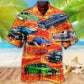 Car On Fire Cool - Hawaiian Shirt - Reefox