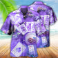 Gambling Purple Style - Hawaiian Shirt - Reefox