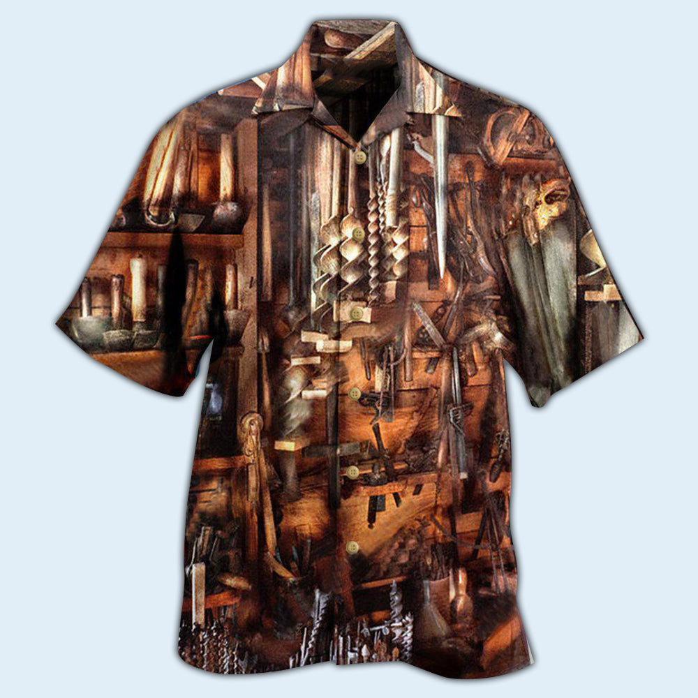 Carpenter Thats A Lot Of Tools - Hawaiian Shirt - Reefox