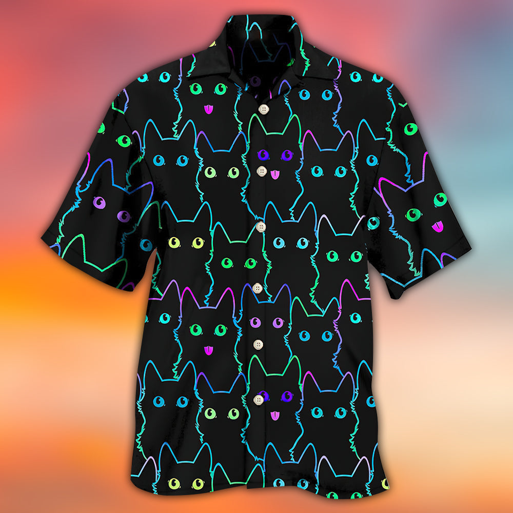 Cat Cute Little - Hawaiian Shirt - Reefox