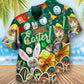 Cat Easter Blessings To You And Your Cats - Hawaiian Shirt - Reefox