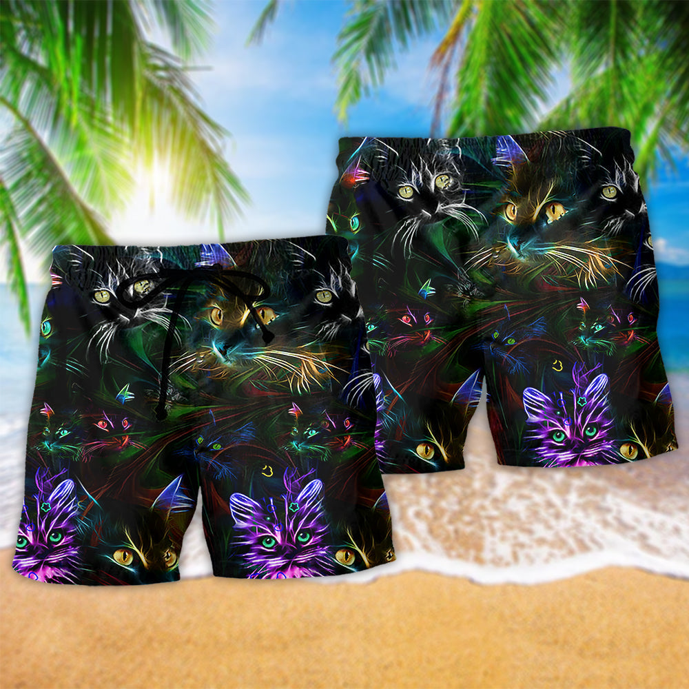 Cat Hair Don't Care - Beach Short Reefox - Owls Matrix LTD