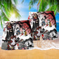 Cat Japanese Amazing Art - Beach Short Reefox - Owls Matrix LTD
