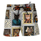 Beach Short / Adults / S Cat Noble Aristocrat Be Good - Beach Short Reefox - Owls Matrix LTD