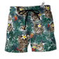 Beach Short / Adults / S Cat Powered By Cat Sand Hawaii Tropical - Beach Short Reefox - Owls Matrix LTD