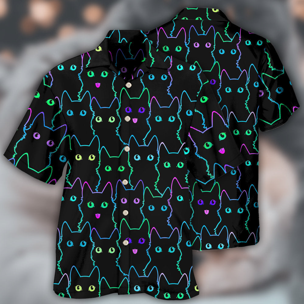 Cat Cute Little - Hawaiian Shirt - Reefox