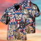 Cat Independence Day Funny - Hawaiian Shirt - Reefox