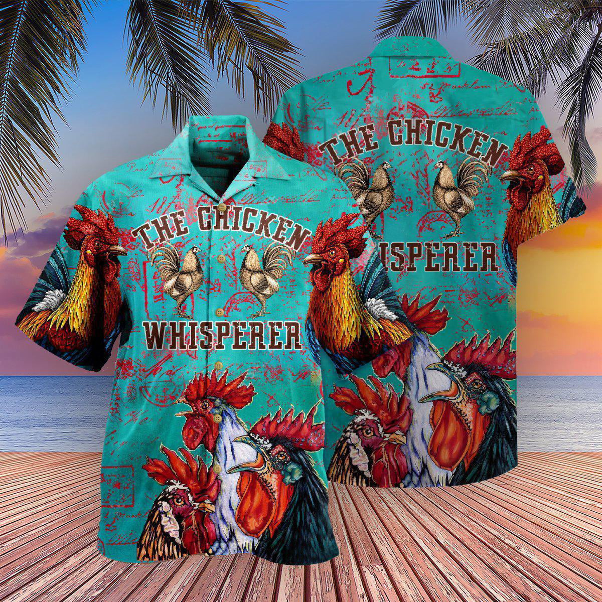 Chicken Whisperer So Cool - Hawaiian Shirt - Reefox