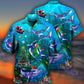 Whale Chirstmas Whales Under The Sea - Hawaiian Shirt - Reefox