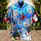 Christmas And Skull Merry Xmas Night - Hawaiian Shirt - Reefox