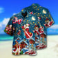 Christmas Bear Santa In The Night - Hawaiian Shirt - Reefox