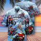Christmas Driving With Santa Claus Merry Christmas - Hawaiian Shirt - Reefox