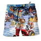 Beach Short / Adults / S Christmas Farmer Merry Xmas Lover - Beach Short Reefox - Owls Matrix LTD