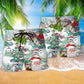 Christmas Have A Roarsome - Beach Short Reefox - Owls Matrix LTD
