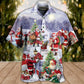 Christmas Merry Xmas Santa Claus Is Coming - Hawaiian Shirt - Reefox