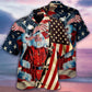 Christmas Patriot Panta Clause - Hawaiian Shirt - Reefox