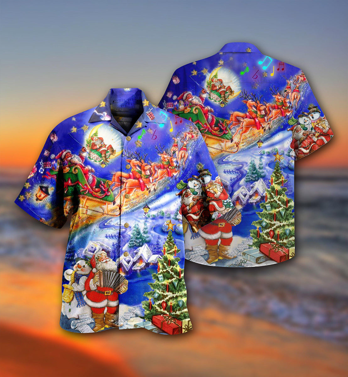 Christmas Santa Love Christmas Everytime - Hawaiian Shirt - Reefox