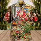 Christmas Santa's Toy Workshop Christmas Night - Hawaiian Shirt - Reefox