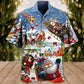 Christmas Say Hi From Santa's Sleigh Snow - Hawaiian Shirt - Reefox