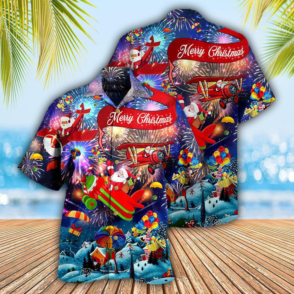 Christmas Spreading Love Santa Merry Christmas - Hawaiian Shirt - Reefox