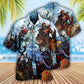 Christmas Stay Cool Santa Claus Reindeer - Hawaiian Shirt - Reefox