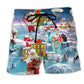 Beach Short / Adults / S Christmas You're Hero Doctor Nurse Santa Health Care - Beach Short Reefox - Owls Matrix LTD