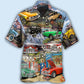 Car Classic Car Life Style - Hawaiian Shirt - Reefox