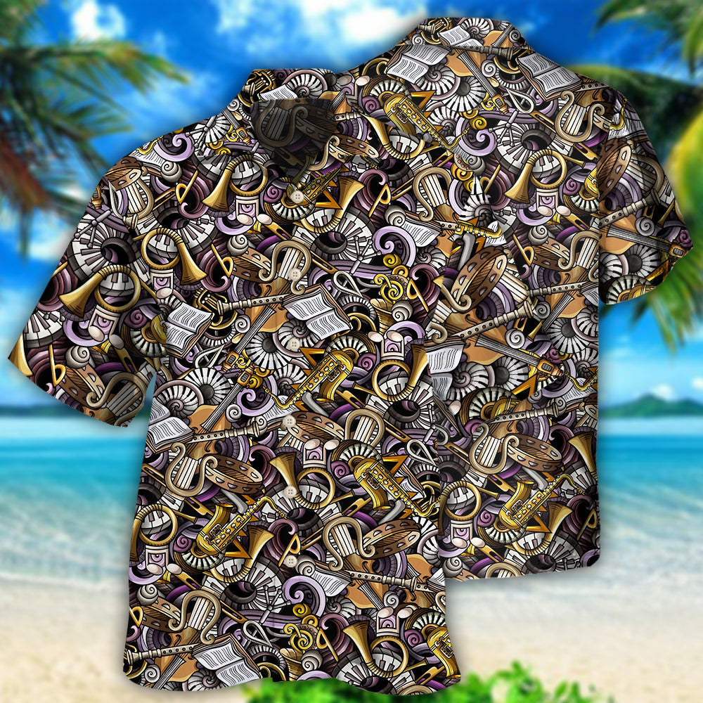 Music Classical Make Me Happy - Hawaiian Shirt - Reefox